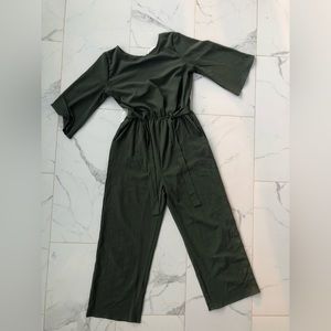 Olive green H&M jumpsuit✨